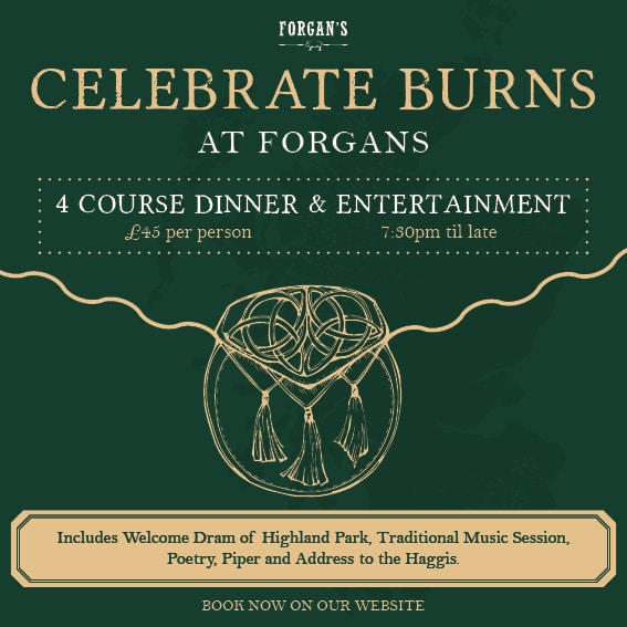 Burns Night Celebration with Live Entertainment