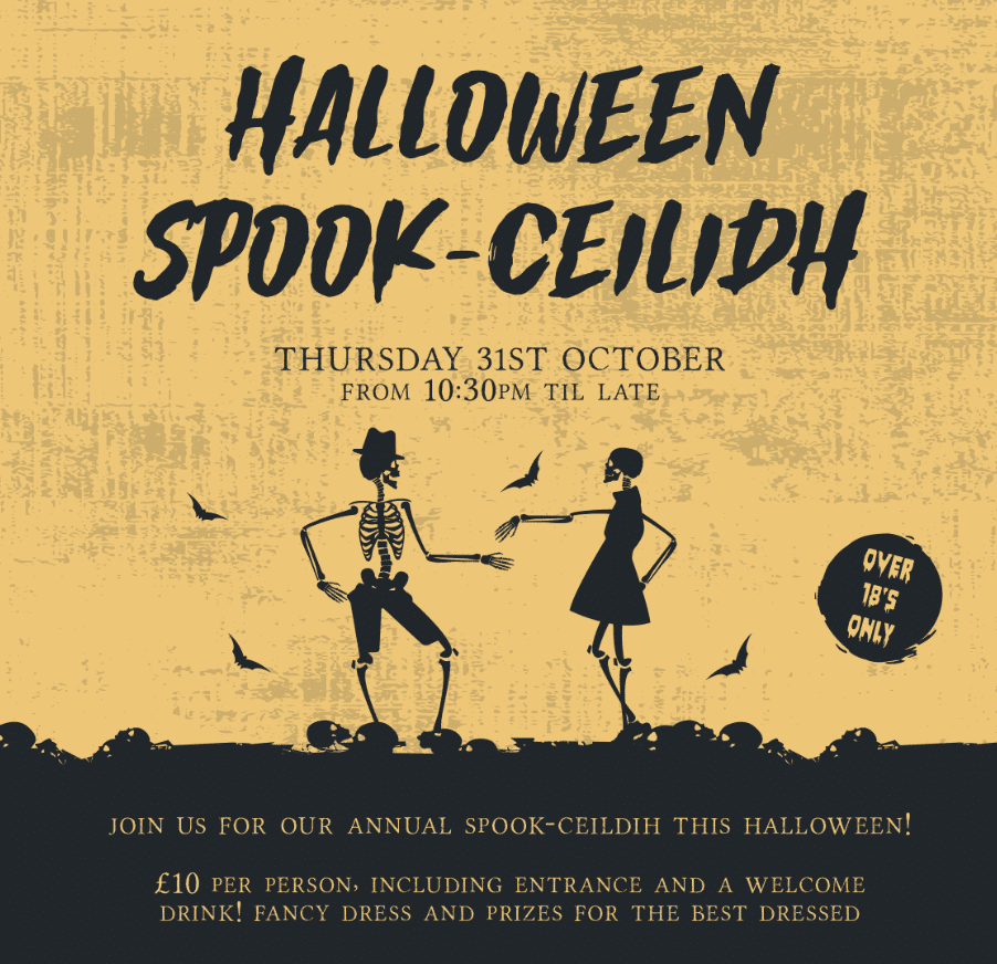 Halloween Spoo-Ceilidh!